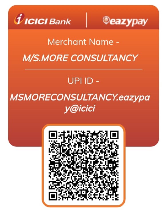UPI QR Code — More Consultancy